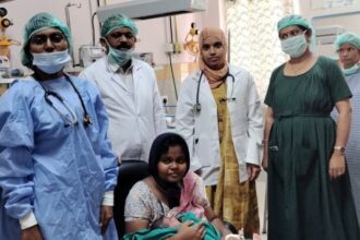 సహజ ప్రసవం ద్వారా 4.8 కేజీల శిశువు జననం