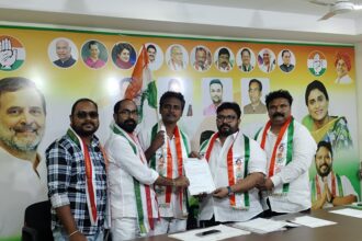 విశాఖ కాంగ్రెస్ పార్టీ 37వ వార్డ్ అధ్యక్షునిగా కాకర అప్పారావు నియామకం