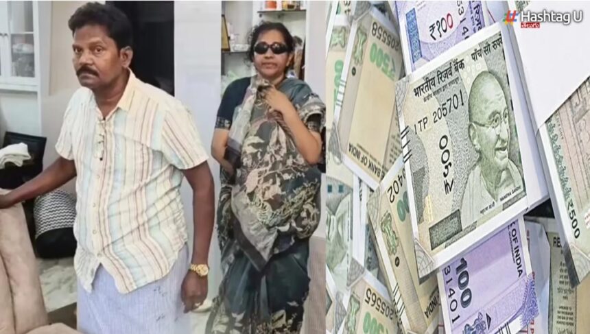చర్చి పాస్టర్ ఇంట్లో భారీ నగదు స్వాధీనం