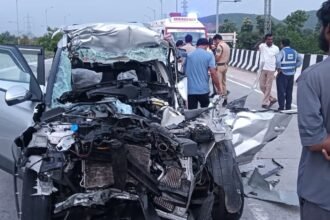 ​విశాఖలో ఘోర రోడ్డు ప్రమాదం: