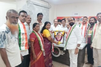 దక్షిణ నియోజకవర్గంలో ఘనంగా రాజీవ్ జయంతి