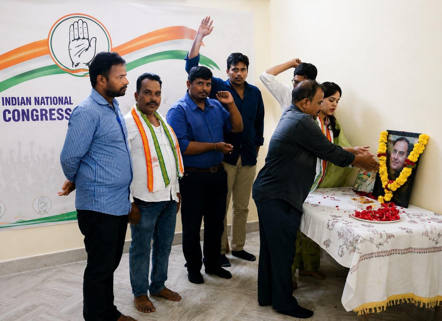 ఘనంగా రాజీవ్ 82వ జయంతి వేడుకలు